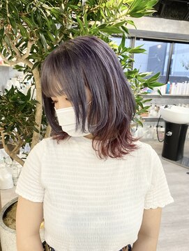 イコ(.ico) ディープパープル×インナーピンク