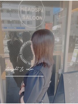 シーインフィニート 清澄白河店(C∞) 酸性ストレート+カラー