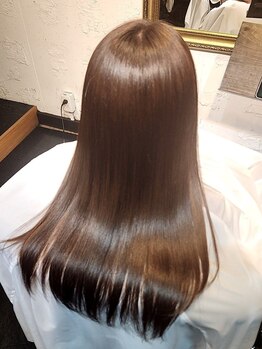 ヘア ドレッシングルーム ポコリ(hair dressingroom pocori)の写真/髪のダメージをケア！髪の内部から補修！毛先まで潤う艶髪に♪あなたのなりたいが叶う隠れ家サロンpocori♪