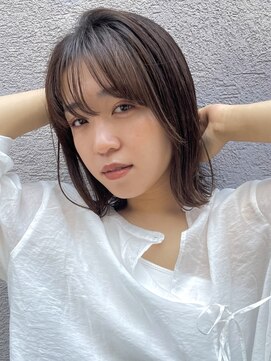 トリッカ 代官山(tricca) 【tricca代官山rin】ボブ/暗髪/韓国ヘア