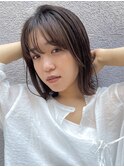 【tricca代官山rin】ボブ/暗髪/韓国ヘア