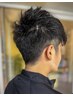 【メンズ限定】頭皮・髪の悩み改善☆カット＋ヘッドスパ　¥6775