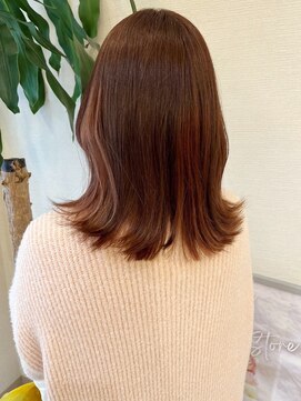 レグルス ヘア デザイン ニシジン 西新店(Reglus hair desigh) 韓国ヘア/レイヤーロング/くびレイヤー/インナーピンク