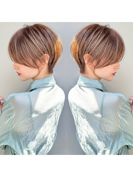 アンド ストーリーズ(&STORIES) ショートボブ髪型20代30代前髪あり前髪なし面長丸顔【荒牧】AY