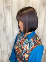 アイズ 本厚木(AIZU)&nbsp;ボブ　ディープパープル