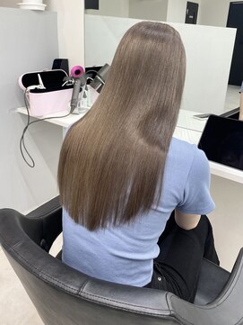 オル('olu) ブリーチ無しダブルカラー髪質改善トリートメント