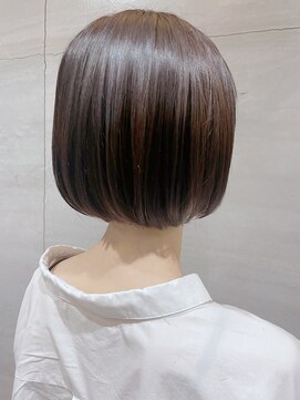 グラム バイ レイエレガンス(glam by REIELEGANCE) ボブ/ブリーチなし透明感カラー