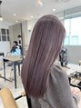 ラボヌールヘアー オリビエ 北千住店(La Bonheur hair Olivier) mauveでやんわりニュアンスカラー【北千住/北千住駅/髪質改善】