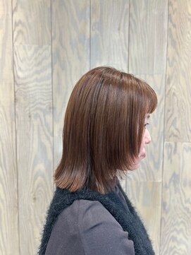 ヘアートゥリース 武蔵小杉店(hair trees) ミニウルフボブ