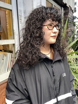 アンドピース and peace スパイラルパーマ