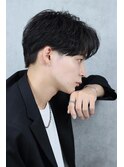 シースルーショートセンターパート