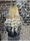 ハイトーンロングスタイル！ちょこっとローライト☆
