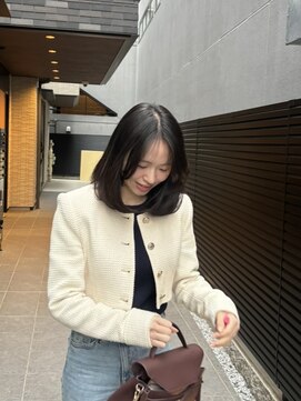 アオ ミナミアオヤマ(Ao. minami aoyama) 似合わせボブ／ボブスタイル/ミディアム/ボブ/レイヤー