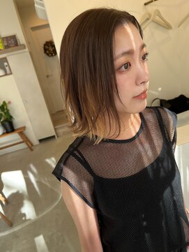 ホール(WHOLE) 【WHOLE】レイヤーボブ