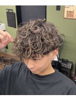 メゾンフォーメン 心斎橋店(Maison for men)&nbsp;シャドーパーマ/スパイラルパーマ/波巻きパーマ
