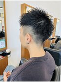 【フェードxスパイキーショート】