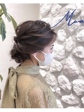 ヘアサロン エフ 渋谷(F) #ヘアセット#結婚式ヘア