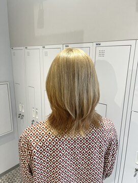 サロウィン 大宮Crest店(SALOWIN) くびれレイヤー　ブランドベージュ