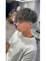 ステラ(STELLA)&nbsp;波巻きスパイラル/メンズカット/メンズ/メンズサロン/波巻き