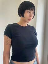 エンドリンク(endlink)&nbsp;ボブヘアハーフアップシースルーマッシュハイライト