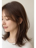 リトルウィッチ(Little witch) 軽やかレイヤーミディ/ナチュラル