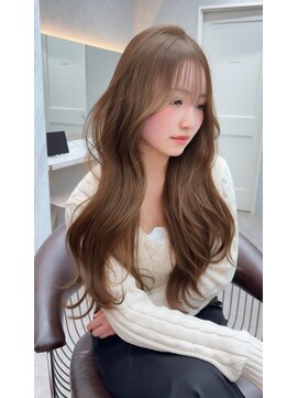 ロンド レア 天神大名店(Lond Le’a) 着物/ミディアムレイヤーカット/似合わせカット/大人ガーリー