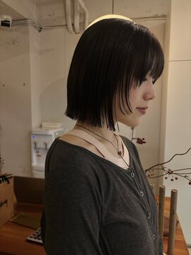 ライン(LINE) ボブ/レイヤーボブ/切りっぱなしボブ