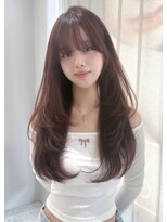 ボタン テンジン(VOTAN tenjin)&nbsp;【votan_はまひ】ピンクブラウン/ブリーチなし/顔まわりカット