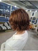 ショートボブパーマ