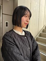 マウ(mau)&nbsp;切りっぱなし ボブ