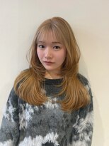 ボーイミーツガール(boy meets girl)&nbsp;ハニーベージュ+レイヤーカット