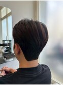 那覇/刈り上げセンターパート/波巻きツイストスパイラル