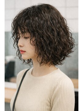 ラレイ ハラジュク(Lalei harajuku) 原宿ボブパーマレイヤーボブ外ハネボブスパイラルパーマ20代30代