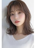 コテで巻いても自然な仕上がり◎髪質改善ストレート