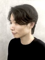 スラング 船橋(SLANG)&nbsp;ニュアンスパーマ/センターパート/大人/ビジネス/メンズ/船橋