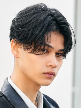 レタッチバイフィフス(RETOUCH by fifth) 原宿フェザーパーマ毛流れニュアンスルーズパーマセンターパート