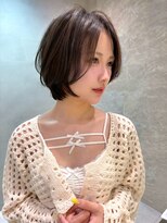 レーヴバイロンド 仙台(Reve by Lond) レイヤーカットクールショート髪質改善似合わせカットグレージュ
