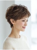 40代50代60代　大人のベリーショート