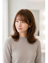 ユニット 蕨西口店(UNIT)&nbsp;セミロング20代30代ストレートレイヤー前髪なし前髪あり蕨駅