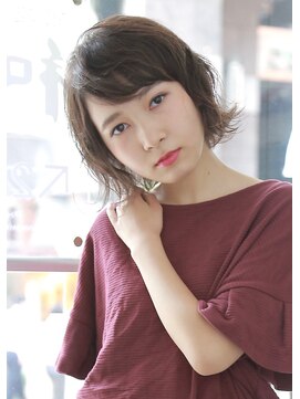ギンザカミノア 高崎店(GINZA CAMINOIA) ふわくしゅ外はねボブ -CAMINOIA-