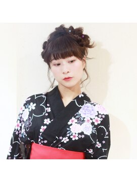 ネオリーブカップ 町田店(Neolive capu) 【Neolive Capu】浴衣ヘアセット　浴衣着付け