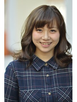 ナナナ パレナ 大津膳所店(nanana parena) 艶感重視のロブデジタルパーマスタイル☆