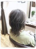 ソフトウルフ＋スモーキーグレージュカラー