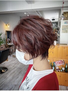 ヘアーサロンホットリップ(hair salon HOT LIP) Tショート