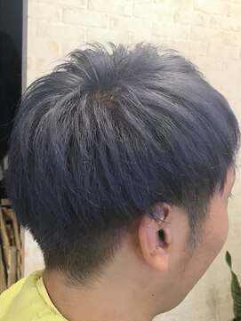 オハナヘアー(OHANA HAIR) ネイビーアッシュ