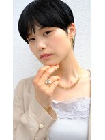 スリー スタンド(THREE STAND)&nbsp;黒髪マッシュショート