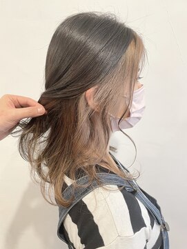 オーティティ(O-TETE) O-tete ミルクベージュインナーカラーブリーチ