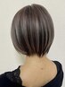 ★カット+コスメ縮毛矯正+前処理ケラチン　￥15500