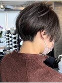 【SHARON 原宿】20代30代40代 暗髪 人気 ハンサムショート