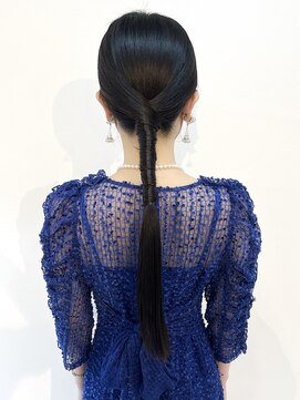 ヘアセット&メイク専門店 カスミ(Kasumi) タイトローポニー